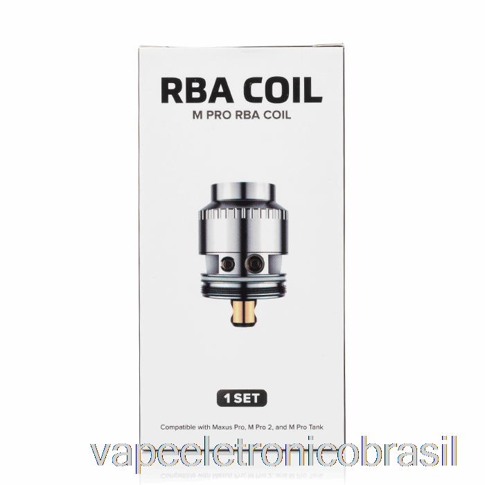 Vape Recarregável Freemax Fireluke Mesh Pro Bobinas De Substituição M Pro Rba Coils
